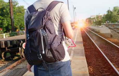 alone backpack bag commuter